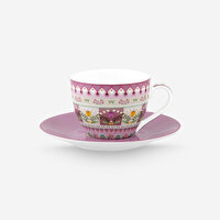 Pip Studio Lily & Lotus Mor Porselen Kahve Fincan Seti 51004192 Fiyatı ...