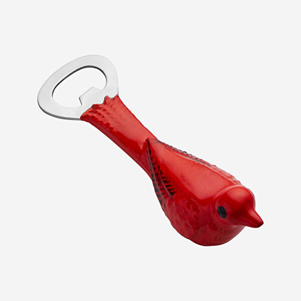 Chiara Alessi Kırmızı Paslanmaz Çelik Açacak