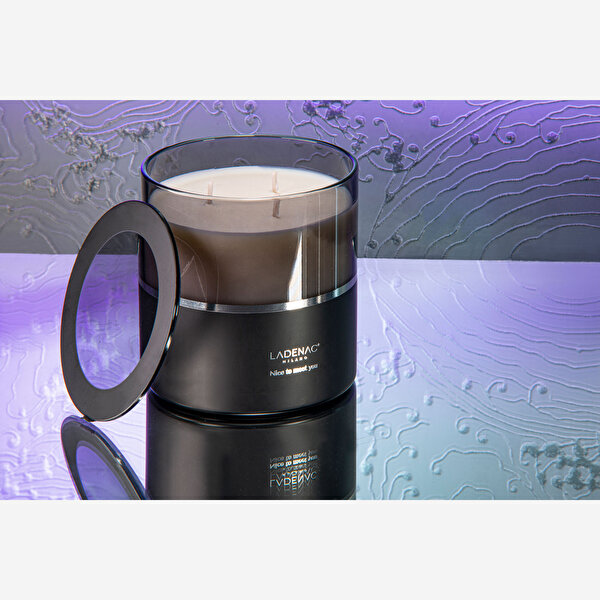 Ladenac Milano Lui & Lei Siyah Seramik Mum-4