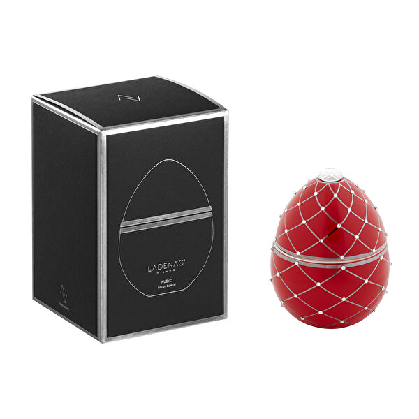 Ladenac Milano Bois De Roussie Kırmızı Seramik Mum-1