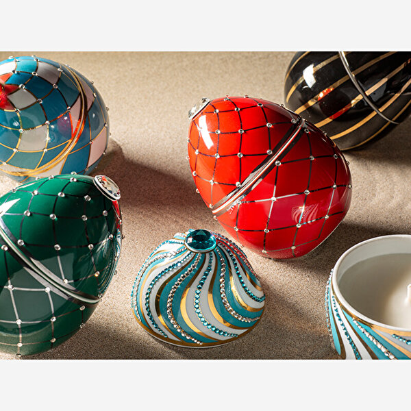 Ladenac Milano Bois De Roussie Kırmızı Seramik Mum-3