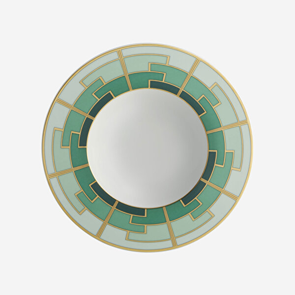 Vista Alegre Emerald Yeşil Porselen Çukur Tabak