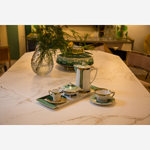 Vista Alegre Emerald Yeşil Porselen Çay Fincanı-2