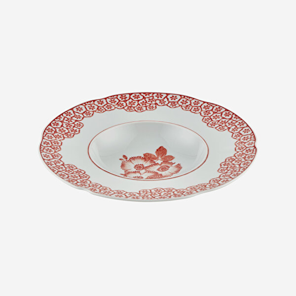 Vista Alegre Coraline Turuncu Porselen Çukur Tabak-2