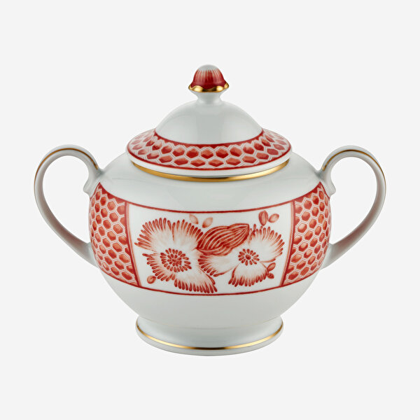 Vista Alegre Coraline Turuncu Porselen Şekerlik