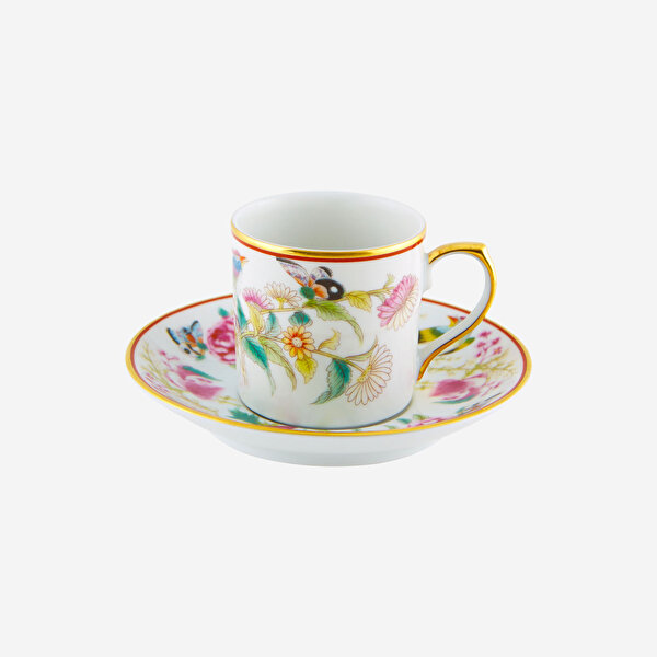 Vista Alegre Paço Real Pembe Porselen Kahve Fincanı