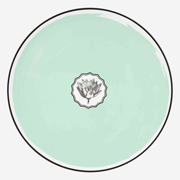 Vista Alegre Herbariae Yeşil Porselen Supla