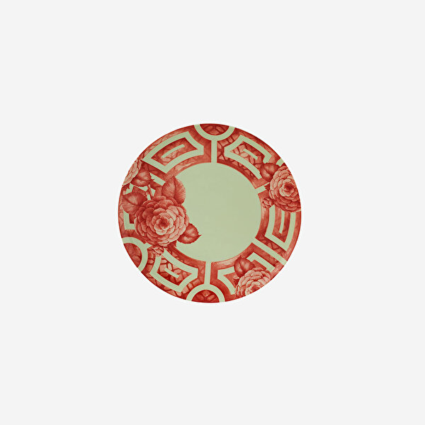 Vista Alegre Meaning Turuncu Porselen Kahvaltı Tabağı