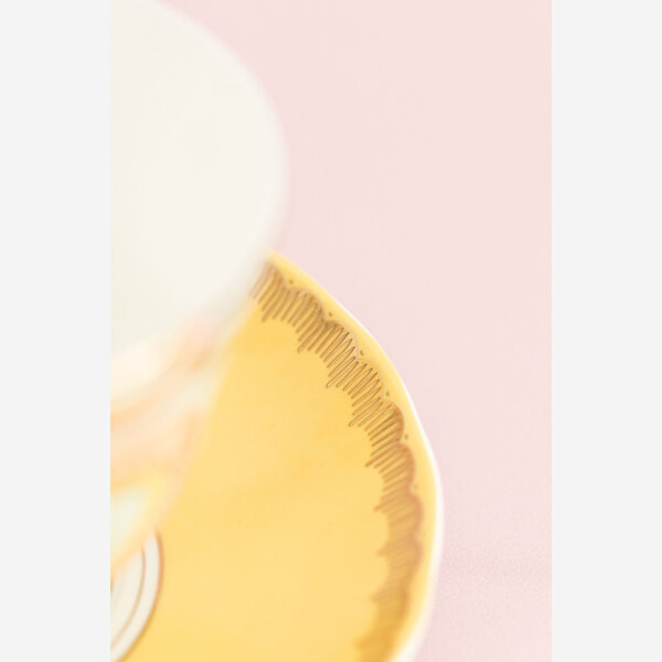 Yvonne Ellen Animals Yeşil Porselen Çay Fincanı-3