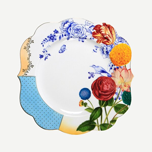 Pip Studio Royal Mavi Porselen Yemek Tabağı
