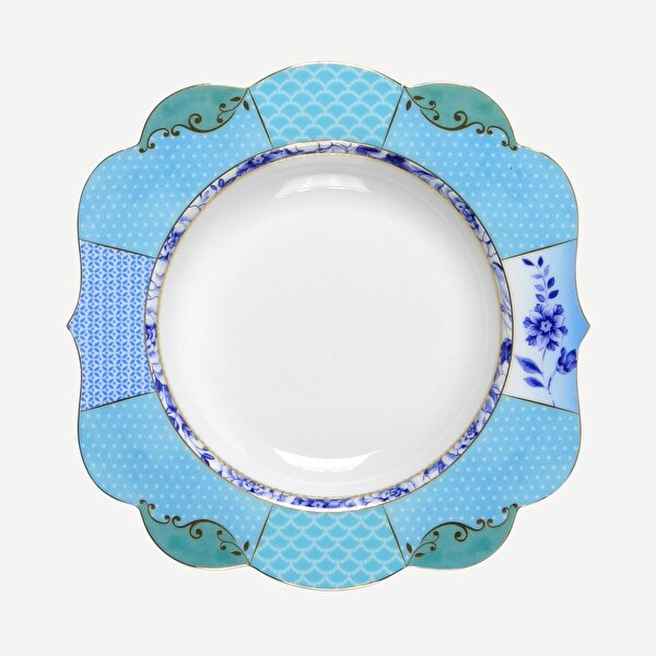 Pip Studio Royal Mavi Porselen Çukur Tabak