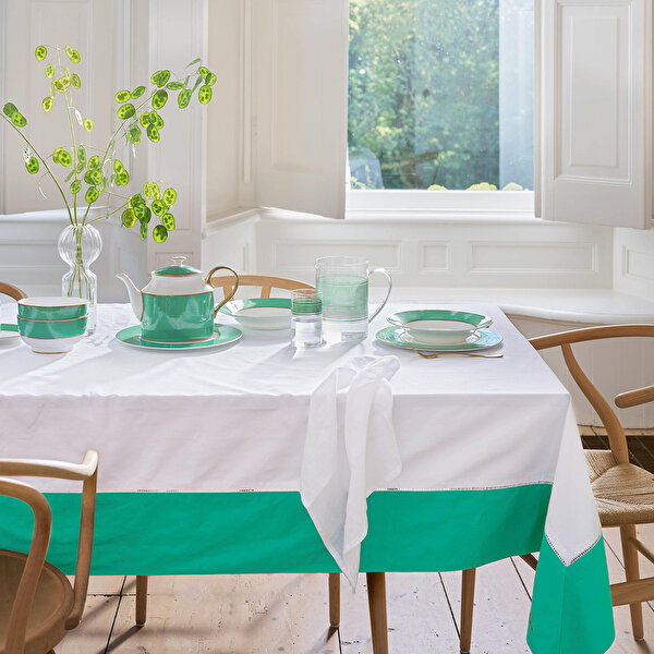 Pip Studio Chique Yeşil Porselen Yemek Tabağı-4