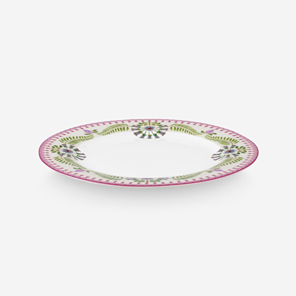 Pip Studio Lily & Lotus Beyaz Porselen Kahvaltı Tabağı-2