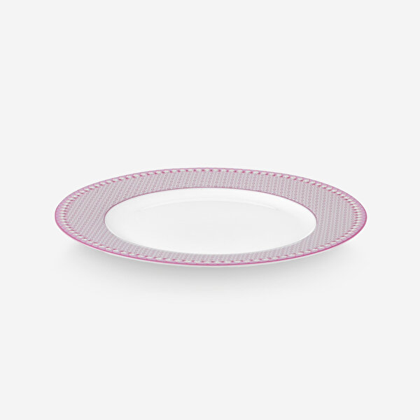 Pip Studio Lily & Lotus Mor Porselen Yemek Tabağı-1