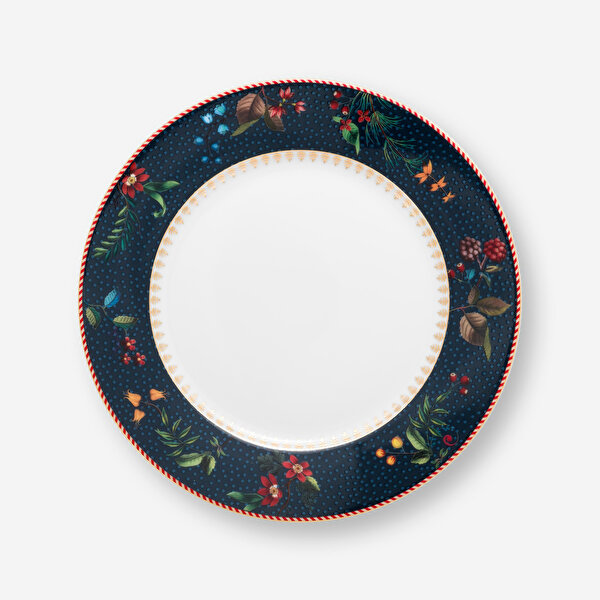 Pip Studio Berry Blues Mavi Porselen Kahvaltı Tabağı