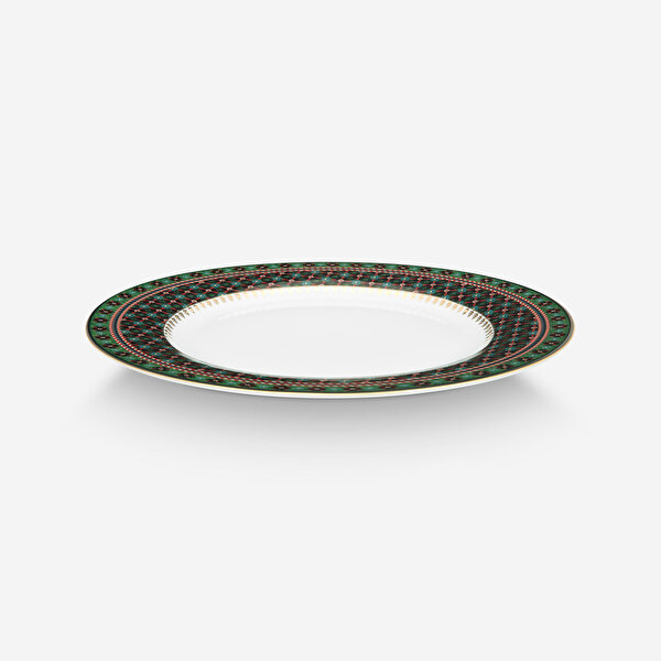 Pip Studio Berry Blues Yeşil Porselen Yemek Tabağı-2