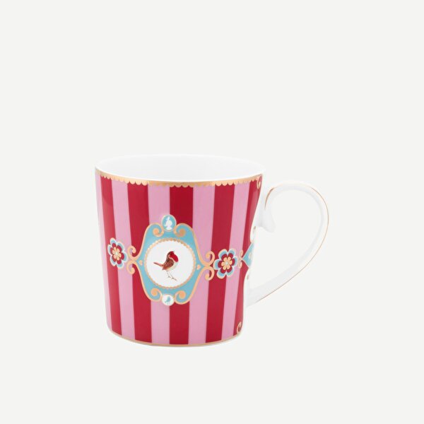 Pip Studio Love Birds Kırmızı Porselen Kupa