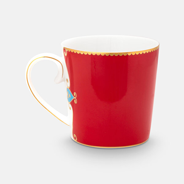 Pip Studio Love Birds Kırmızı Porselen Kupa-2