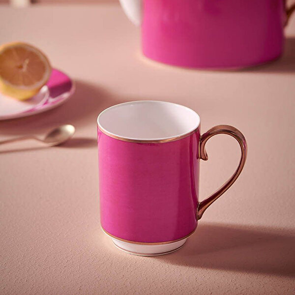 Pip Studio Chique Pembe Porselen Kupa-3