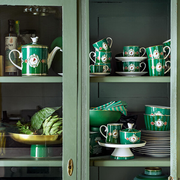 Pip Studio Love Birds Yeşil Porselen Kupa-1