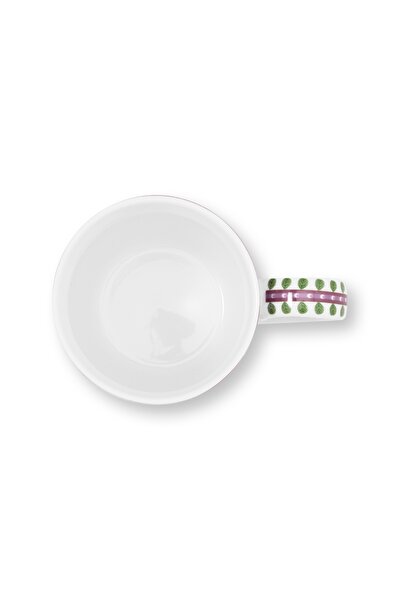 Pip Studio Lily & Lotus Mor Porselen Kupa-2