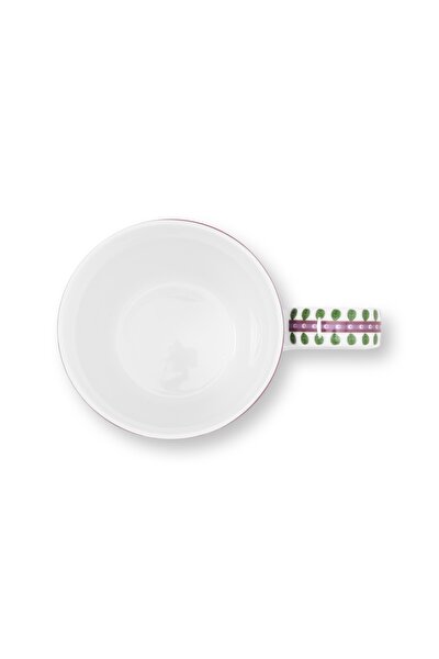 Pip Studio Lily & Lotus Mor Porselen Kupa-3