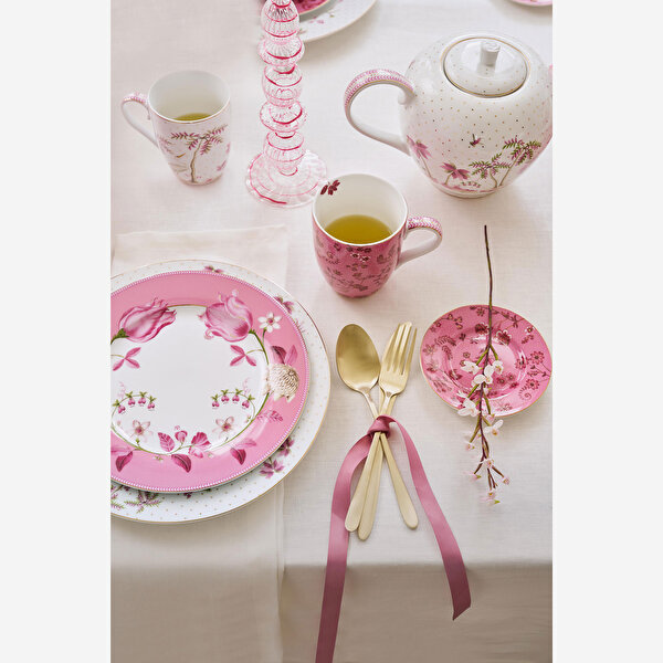 Pip Studio Jolie Pembe Porselen Kupa Seti-2