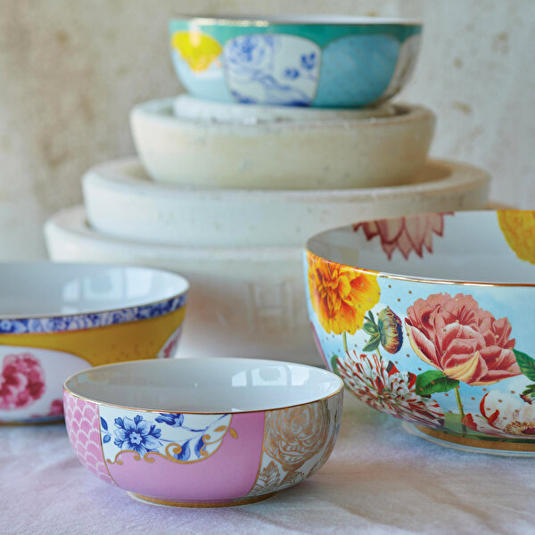 Pip Studio Royal Mavi Porselen Kase-3