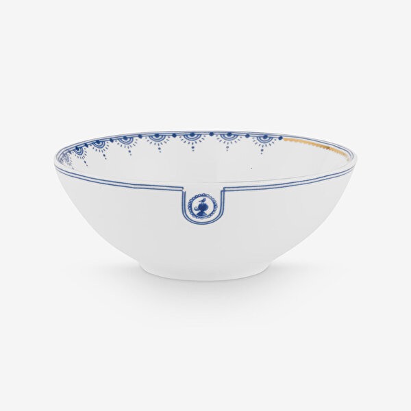 Pip Studio Blue Bird Beyaz Porselen Kase