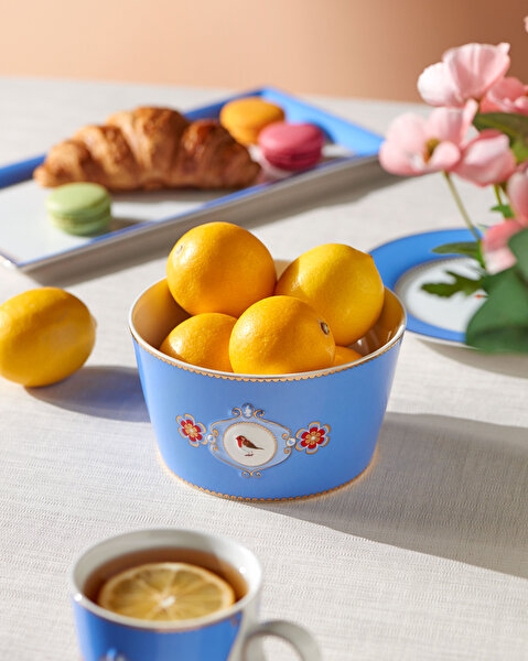 Pip Studio Love Birds Mavi Porselen Kase-1