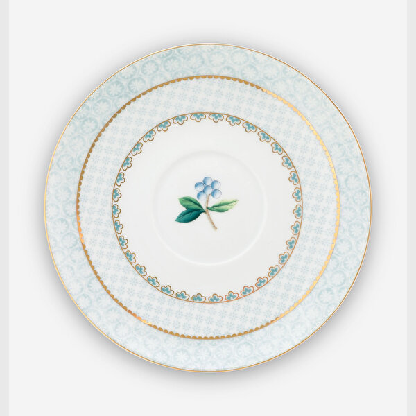 Pip Studio Blushing Birds Beyaz Porselen Çay Fincanı-3