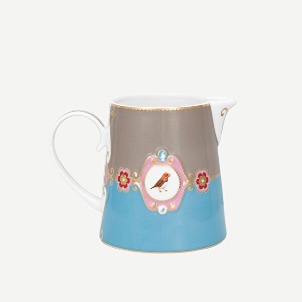 Pip Studio Love Birds Mavi Haki Porselen Sürahi-1