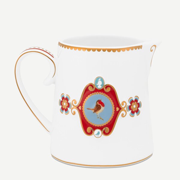 Pip Studio Love Birds Beyaz Porselen Sütlük-1