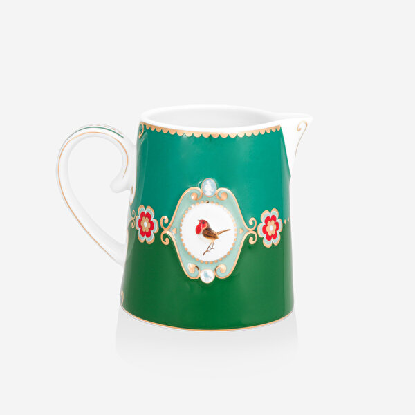 Pip Studio Love Birds Yeşil Porselen Sütlük-3