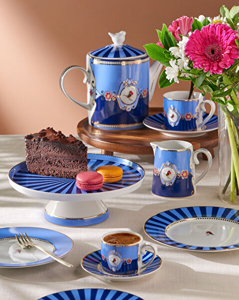 Pip Studio Love Birds Mavi Porselen Sütlük-1