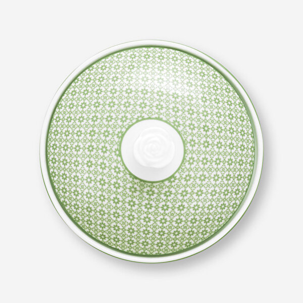 Pip Studio Lily & Lotus Yeşil Porselen Şekerlik-3