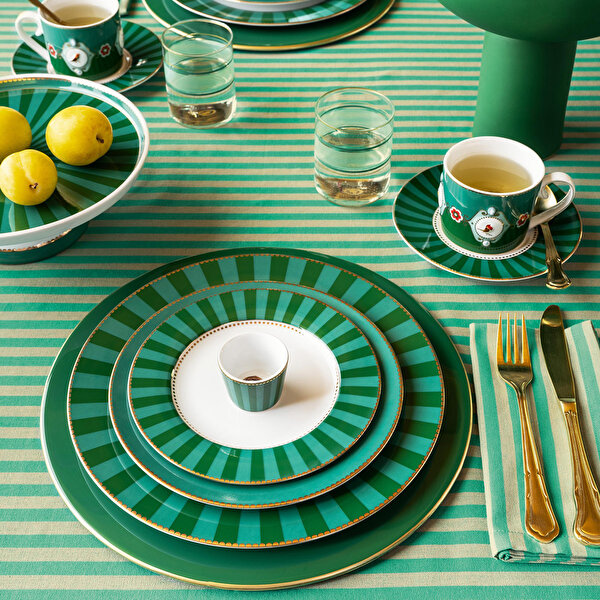 Pip Studio Love Birds Yeşil Porselen Yumurtalık-2