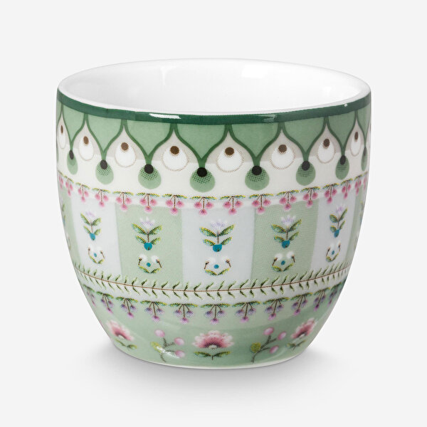 Pip Studio Lily & Lotus Yeşil Porselen Yumurtalık
