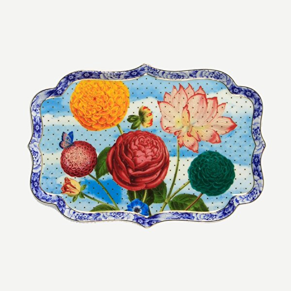 Pip Studio Royal Mavi Porselen Tepsi