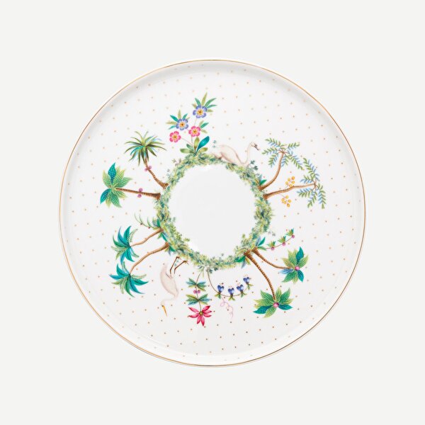 Pip Studio Jolie Beyaz Porselen Kek Standı-1