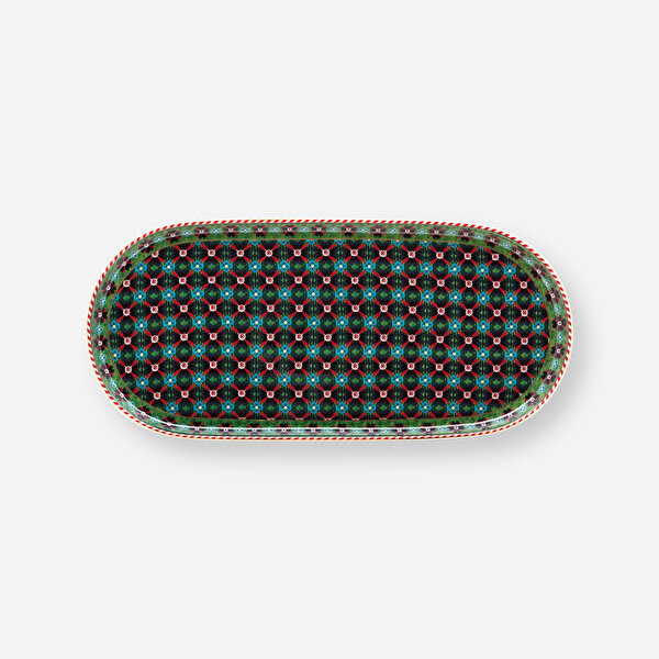 Pip Studio Berry Blues Yeşil Porselen Servis Tabağı