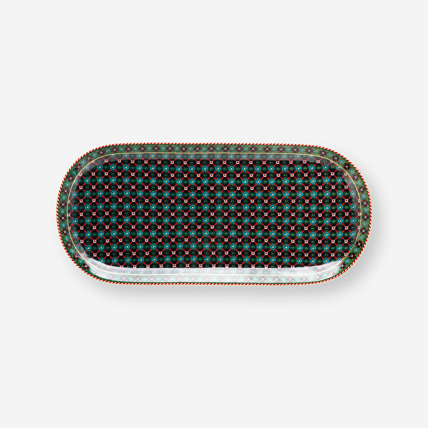 Pip Studio Berry Blues Yeşil Porselen Servis Tabağı