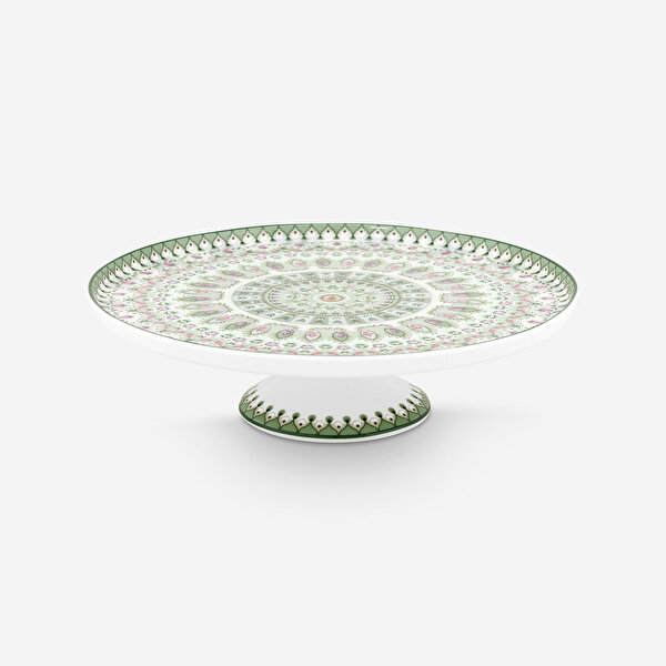 Pip Studio Lily & Lotus Yeşil Porselen Kek Standı