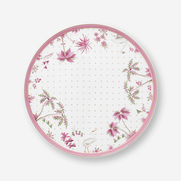 Pip Studio Jolie Beyaz Porselen Kek Standı-3