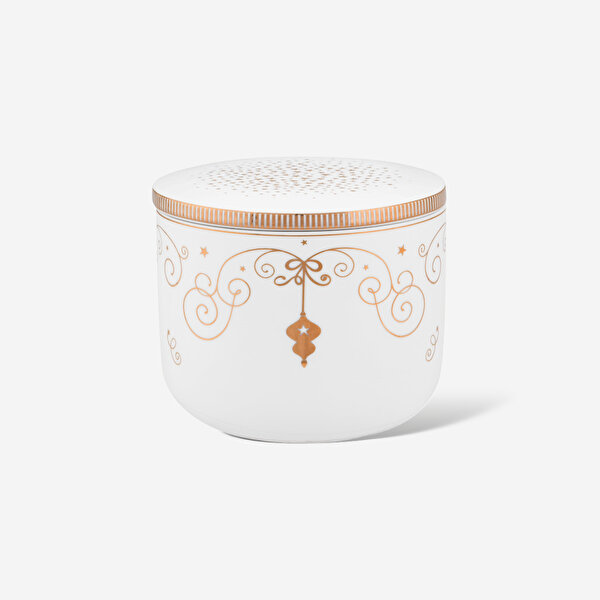 Pip Studio Royal Gold White Beyaz Porselen Mum
