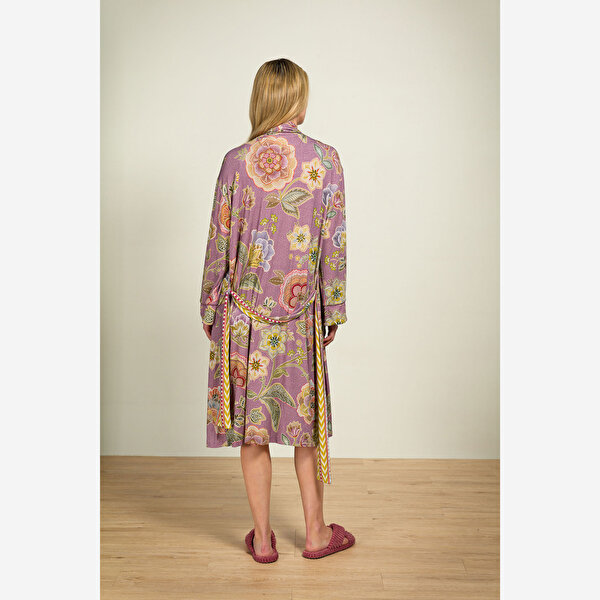 Pip Studio Nisha Lila Viscose Kimono-5