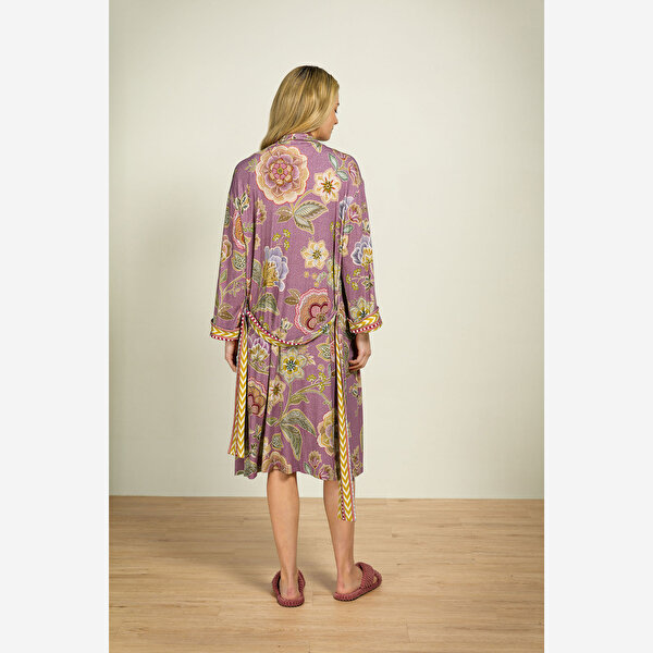 Pip Studio Nisha Lila Viscose Kimono-6