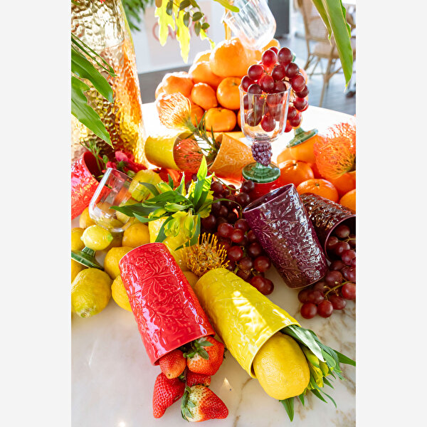 Bordallo Pinheiro Carmen Şeffaf Cam Kadeh-3