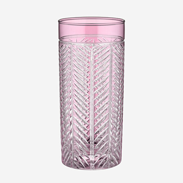 Chiara Alessi Lanza Pembe Cam Su Bardağı