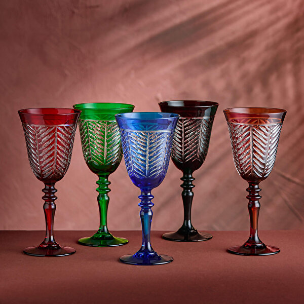 Chiara Alessi Lanza Turkuaz Cam Kadeh-1